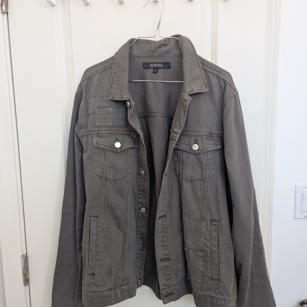 Elwood Gray Denim Jacket